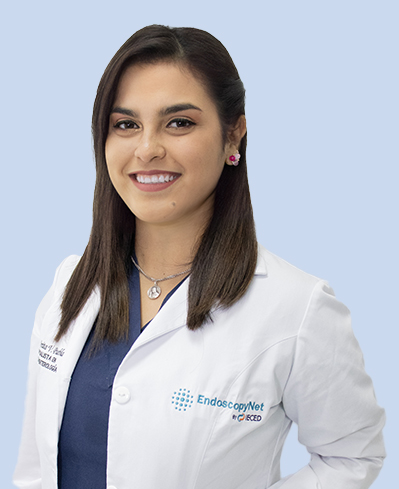 Doctora Ana Victoria Puebla, gastroenteróloga de EndoscopyNet en Milagro